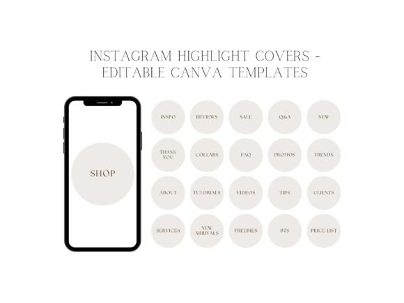 Download Instagram Highlight Cover Templates - Highlight Collection